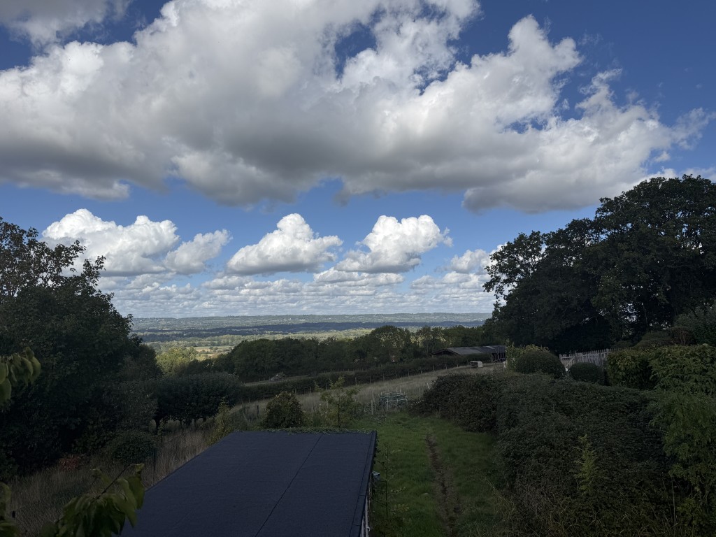 Lot: 136 - BLOCK OF FLATS FOR IMPROVEMENT ON 0.51 ACRE PLOT AND POTENTIAL FOR DEVELOPMENT - View from rear of First Floor